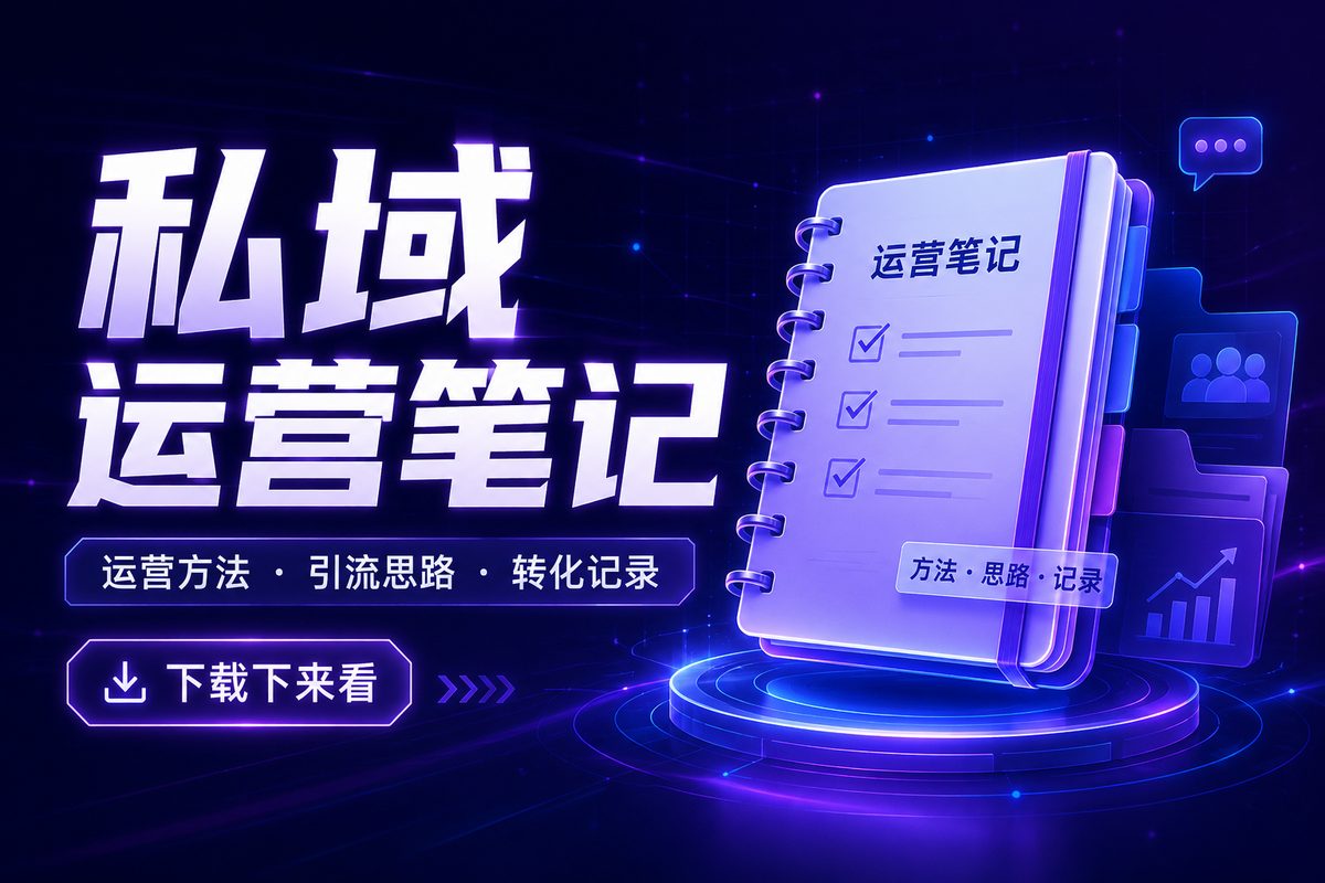 私域运营笔记