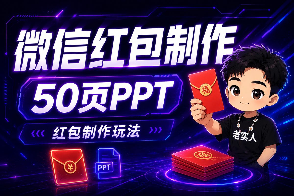 微信红包制作50页PPT